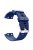 For Garmin Forerunner 35 Silicone Watch Band Pin Buckle Wrist Strap - Dark Blue