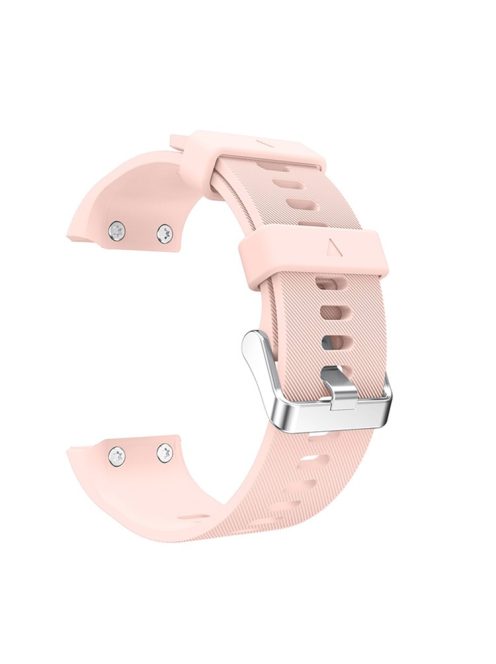 For Garmin Forerunner 35 Silicone Watch Band Pin Buckle Wrist Strap - Pink