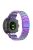 For Garmin Forerunner 45 / 45S  /  Swim 2 Quick Release Watch Strap Metal Watch Band Replacement Strap with Folding Clasp - Colorful