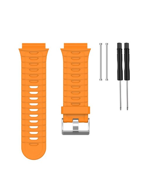 For Garmin Forerunner 920XT Watch Strap Silicone Band with Spring Bar and Screwdriver - Yellow