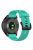 For Garmin Forerunner 945 / 935 Replacement Wrist Band Steel Buckle Textured Silicone Watch Strap - Lake Blue