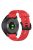 For Garmin Forerunner 945 / 935 Replacement Wrist Band Steel Buckle Textured Silicone Watch Strap - Red