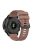 For Garmin Forerunner 955 / Forerunner 935 / Descent G1 22mm Twill Design Silicone Watch Band Black Buckle Strap Replacement - Coffee