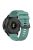 For Garmin Forerunner 955 / Forerunner 935 / Descent G1 22mm Twill Design Silicone Watch Band Black Buckle Strap Replacement - Dark Green