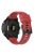 For Garmin Forerunner 955 Silicone Watch Band Soft Sport Strap - Red