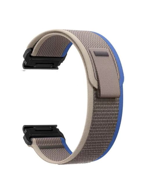 For Garmin Forerunner 965 / 955 / 945 / 935 22mm Watch Band Trail Loop Adjustable Nylon Wrist Strap - Blue