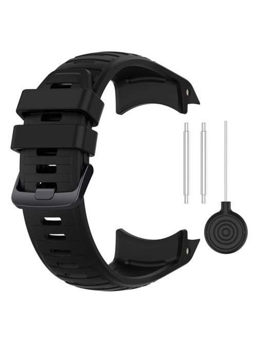 For Garmin Instinct 2X Adjustable Silicone Watch Band Replacement Wrist Strap - Black