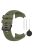 For Garmin Instinct 2X Adjustable Silicone Watch Band Replacement Wrist Strap - Jungle Green