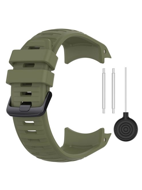 For Garmin Instinct 2X Adjustable Silicone Watch Band Replacement Wrist Strap - Jungle Green