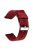 For Garmin Lily 2 Nylon Watch Band Adjustable Pin Buckle 14mm Wrist Strap Replacement - Wine Red