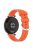 For Garmin Lily 2 Silicone Watch Bands 14mm Waterproof Soft Replacement Straps - Orange