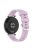 For Garmin Lily 2 Silicone Watch Bands 14mm Waterproof Soft Replacement Straps - Purple