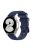 For Garmin Samsung Polar Huami Huawei 20mm Carbon Fiber Silicone Watch Band Replacement Wrist Strap - Navy Blue