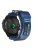 For Garmin Tactix 7 AMOLED Edition / Tactix 7 Pro / QuickFit 26mm Watch Strap Nylon Sticker Wrist Band - Blue