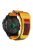 For Garmin Tactix 7 AMOLED Edition / Tactix 7 Pro / QuickFit 26mm Watch Strap Nylon Sticker Wrist Band - Orange