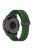 For Garmin Tactix 7 Pro / Fenix 7X / 6X / 6X Pro / 5X Plus 26mm Watch Band Black Buckle Dual Color Silicone Strap - Army Green+Black