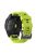 For Garmin Tactix 7 Pro / Fenix 7X / Fenix 6X Pro Silicone Watch Strap 26mm Wrist Band with Black Buckle - Yellowgreen