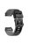 For Garmin Tactix 7 Pro / Tactix Delta Replacement Wristband Quick Release Dual-color Soft Silicone Sport Watch Band  - Black  /  Grey