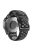 For Garmin Tactix Delta / Enduro / Fenix 7X Silicone Watch Band Dual Color Quick Release Wrist Strap - Black / Grey