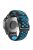 For Garmin Tactix Delta / Enduro / Fenix 7X Silicone Watch Band Dual Color Quick Release Wrist Strap - Black / Sky Blue