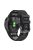 For Garmin Tactix Delta / Enduro / Fenix 7X Silicone Watch Strap Dual Color Quick Release Watchband - Black / Grey