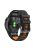 For Garmin Tactix Delta / Enduro / Fenix 7X Silicone Watch Strap Dual Color Quick Release Watchband - Black / Orange