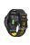 For Garmin Tactix Delta / Enduro / Fenix 7X Silicone Watch Strap Dual Color Quick Release Watchband - Black / Yellow