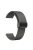 For Garmin Venu / Venu Sq / Venu Sq 2 /  Venu 2 Plus Watch Band 20mm Silicone Wrist Strap with Magnetic Folding Black Buckle - Space Grey