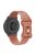 For Garmin Venu 2 Plus / vivoactive 5 20mm Silicone Watch Band Leopard Texture Adjustable Strap - Brown