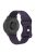 For Garmin Venu 2 Plus / vivoactive 5 20mm Silicone Watch Band Leopard Texture Adjustable Strap - Dark Purple