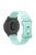 For Garmin Venu 2 Plus / vivoactive 5 20mm Silicone Watch Band Leopard Texture Adjustable Strap - Light Green