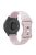 For Garmin Venu 2 Plus / vivoactive 5 20mm Silicone Watch Band Leopard Texture Adjustable Strap - Light Pink