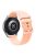 For Garmin Venu 2 Plus/Samsung Galaxy Watch4 Silicone Watch Band Quick Release Wrist Strap Sports Watch Replacement 20mm - Pink