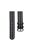 For Garmin Venu 2S / Vivoactive 4S 18mm Nylon Watch Strap Three Heavy Buckles Watch Band Replacement - Black / Grey