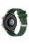 For Garmin Venu 3 / Venu 2 / Vivoactive 4 22mm Watch Band Comfortable Fluororubber Wrist Strap - Blackish Green