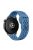 For Garmin Venu 3 / Venu 2 / Vivoactive 4 22mm Watch Strap Hollow Silicone Wrist Band Replacement - Blue