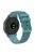 For Garmin Venu 3S / Forerunner 265S Watch Strap 18mm Plaid Pattern Silicone Band - Green