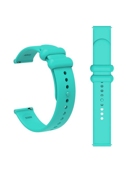 For Garmin Venu 3S / Forerunner 265S Watch Strap 18mm Silicone Replacement Watch Bands - Mint Green