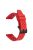 For Garmin Venu 3S / Watch GT 4 41mm Replacement Wrist Band 18mm Fluorubber Watch Strap - Red+Black Buckle