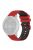 For Garmin Venu2 Plus / Vivoactive 3 / Vivomove Sport Silicone Watch Band Replacement Watch Strap 20mm - Red / Black