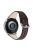 For Garmin Vivoactive 3 / Vivoactive 3 Music Cowhide Leather Adjustable Wrist Band with Stainless Steel Buckle Watch Strap (20mm) - Chocolate