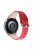 For Garmin Vivoactive 3 / Vivoactive 3 Music Cowhide Leather Adjustable Wrist Band with Stainless Steel Buckle Watch Strap (20mm) - Red