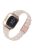 For Garmin Vivoactive 3 / Vivoactive 3 Music Replacement Resin Watch Strap Quick Release 20mm Watch Band with Folding Clasp - Light Pink