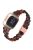 For Garmin Vivoactive 3 / Vivoactive 3 Music Replacement Resin Watch Strap Quick Release 20mm Watch Band with Folding Clasp - Tortoiseshell Color