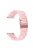 For Garmin Vivoactive 3/Vivoactive 3 Music/Venu Smooth Durable Resin Watch Strap Replacement Wrist Band 20mm - Pink