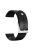 For Garmin Vivoactive 4 / Garmin Venu 2 Universal 22mm Soft Silicone Watch Band Strap Replacement with Steel Buckle - Black