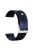 For Garmin Vivoactive 4 / Garmin Venu 2 Universal 22mm Soft Silicone Watch Band Strap Replacement with Steel Buckle - Dark Blue