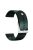 For Garmin Vivoactive 4 / Garmin Venu 2 Universal 22mm Soft Silicone Watch Band Strap Replacement with Steel Buckle - Dark Green