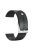 For Garmin Vivoactive 4 / Garmin Venu 2 Universal 22mm Soft Silicone Watch Band Strap Replacement with Steel Buckle - Dark Grey