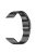 For Garmin Vivoactive 4 Replacement Band Stainless Steel Black Watch Strap